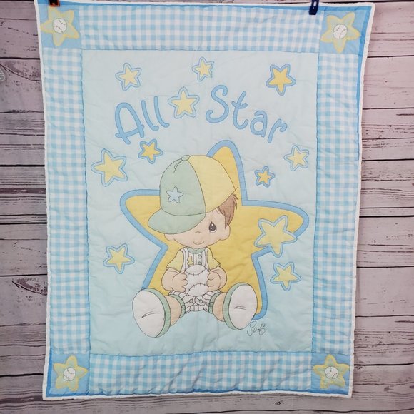 Precious Moments Baby Quilt All Star